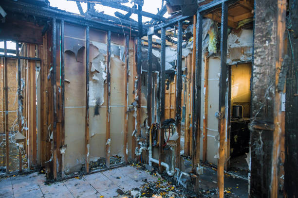 Professional Fire Damage Repair technician working in Mont Clare, PA